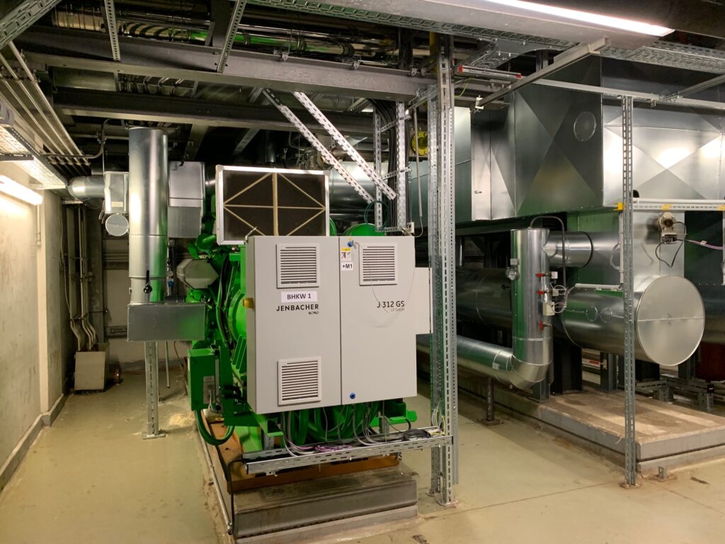 BHKW-Module der Firma Jenbacher